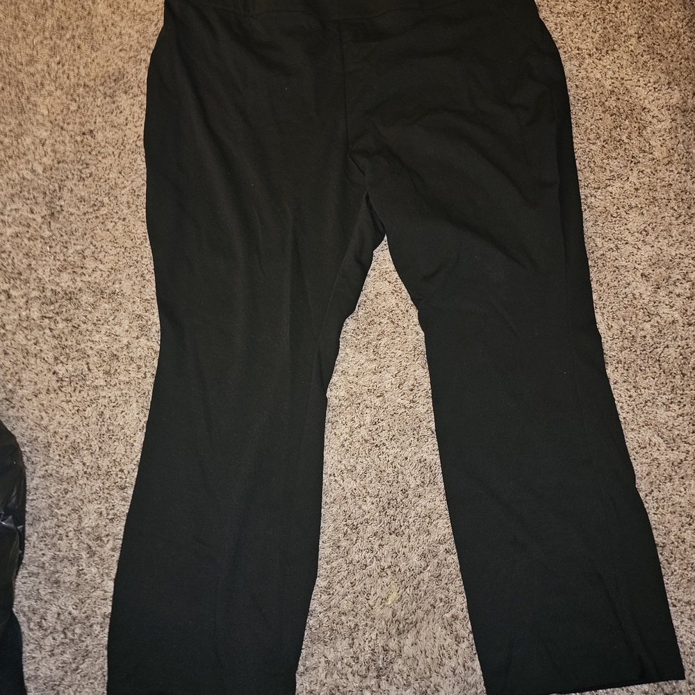 Simply Vera Vera Wang Black Bootcut Pants